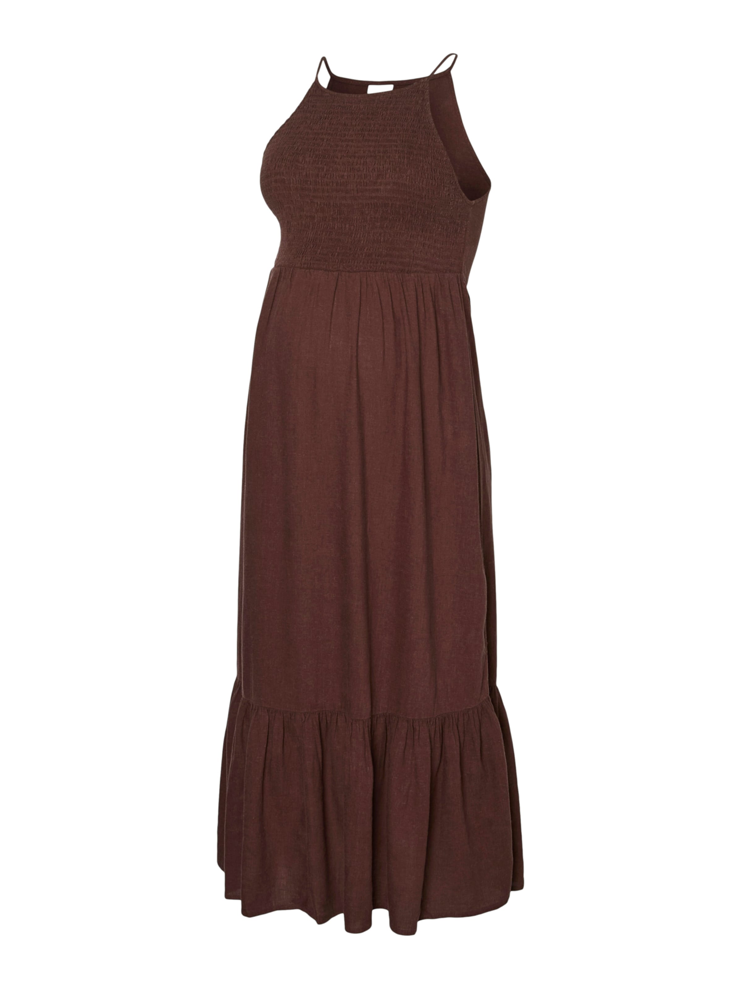 MAMALICIOUS Платье в Коричневый: спереди