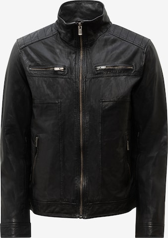 Veste mi-saison 'Albert' RICANO en noir : devant