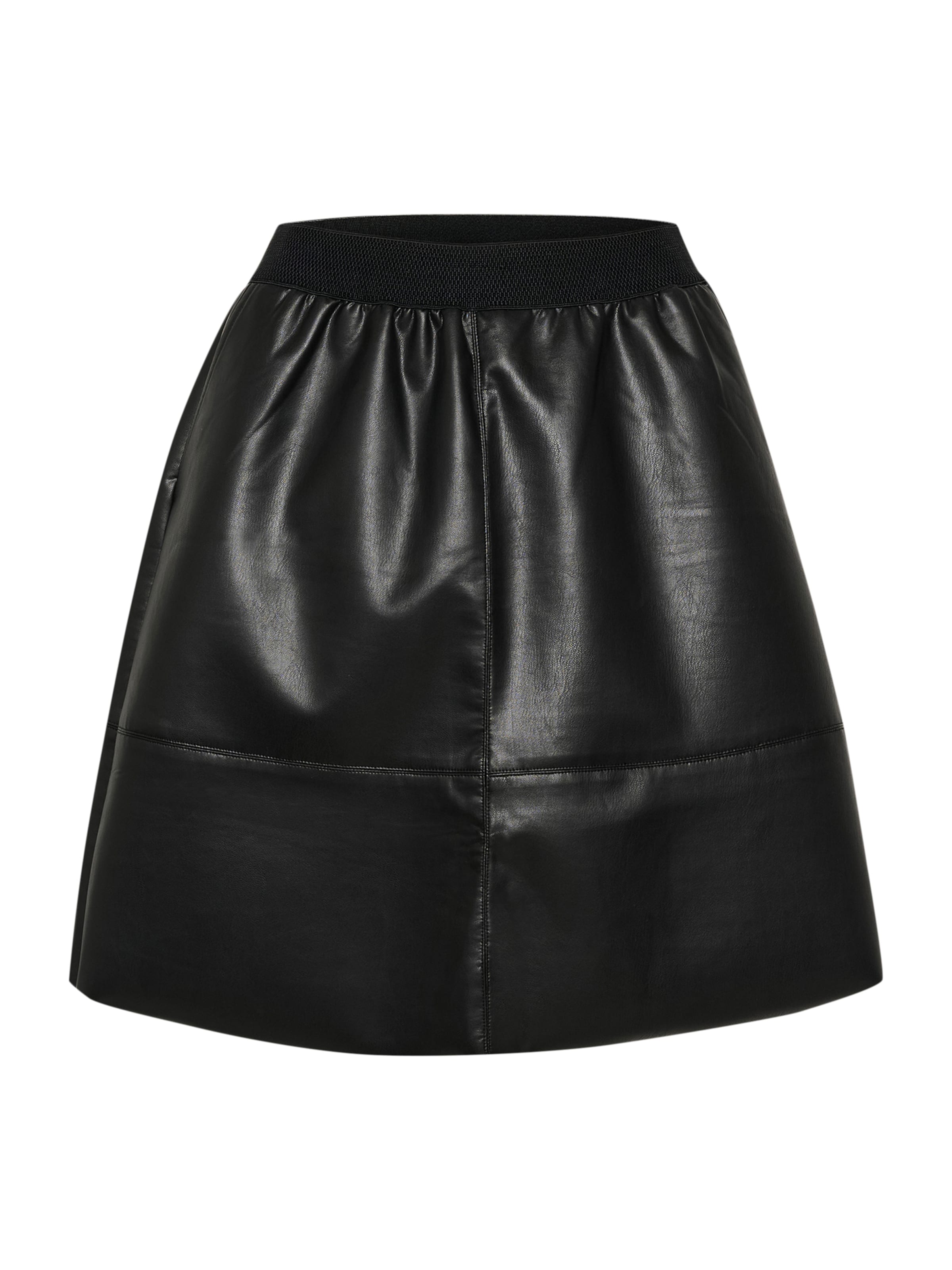 Kaffe Rock 'Mikka' in Schwarz: Vorderseite