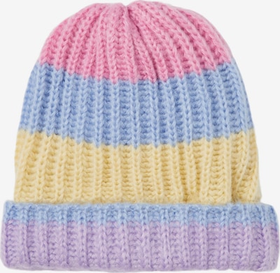 NAME IT Cepure 'Mezi', krāsa - zils / dzeltens / lillā / rozā, Preces skats