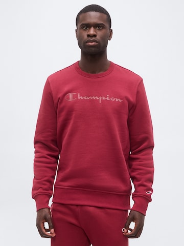 Champion Sweatshirt in Rood: voorkant