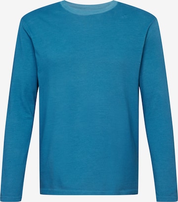ABOUT YOU x Kevin Trapp Shirt - (GOTS) in Blau: predná strana