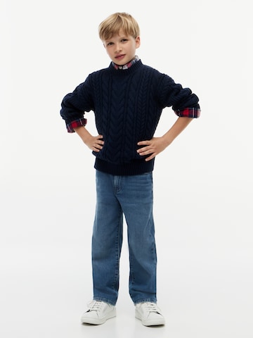 TOMMY HILFIGER Pullover in Blau