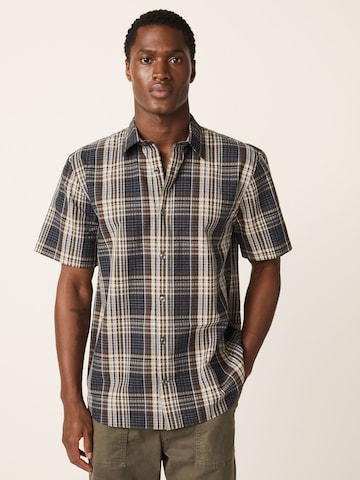 Next Klasický střih Košile – modrá: přední strana