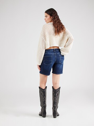 QS Regular Shorts  'Abby' in Blau