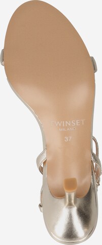 Twinset Sandale in Gold