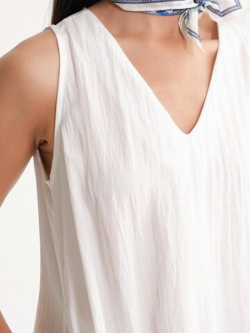 MixRay Dress in White