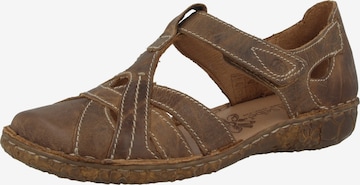 JOSEF SEIBEL Sandals 'Rosalie' in Brown: front