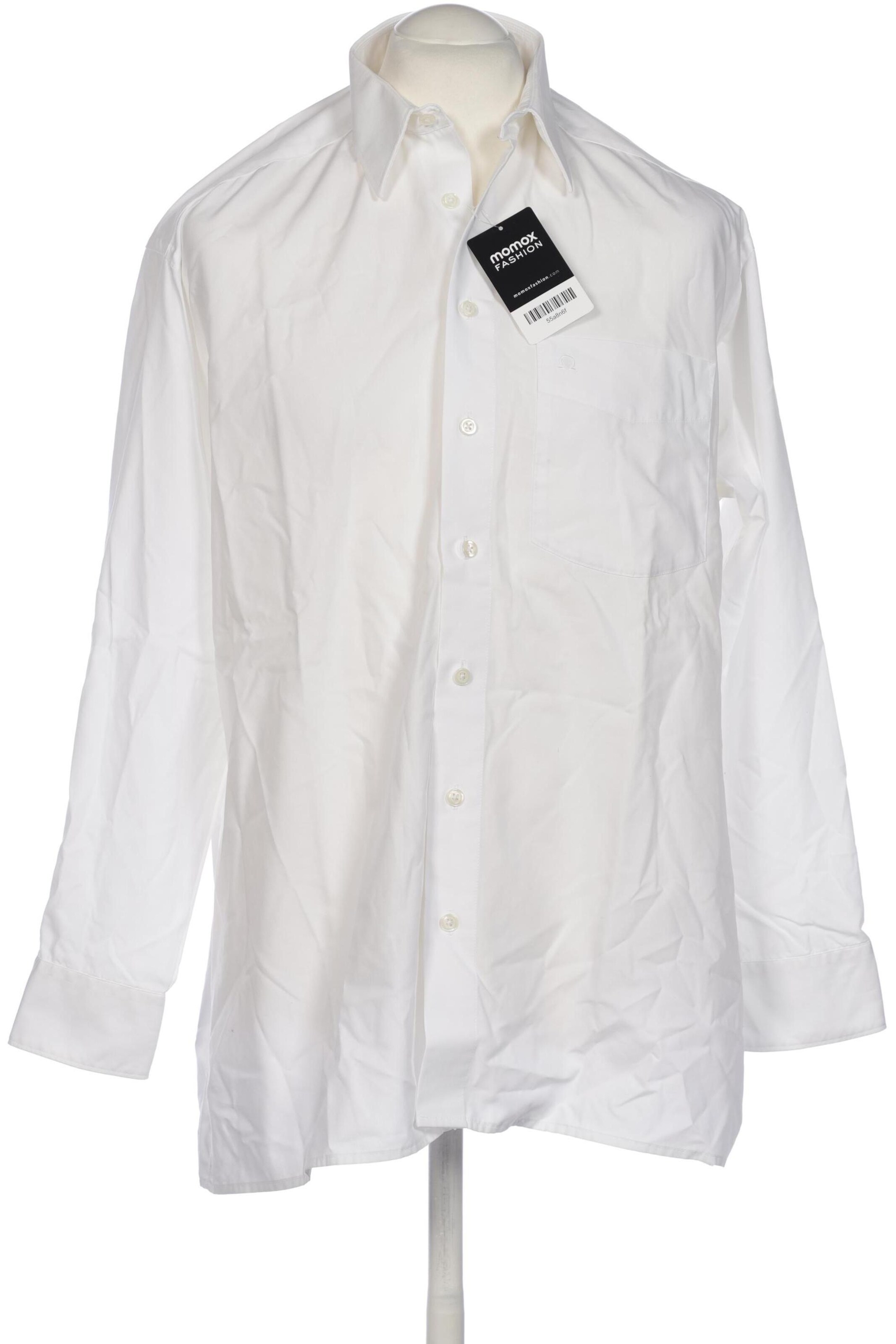 OLYMP Button Up Shirt in L in White: front