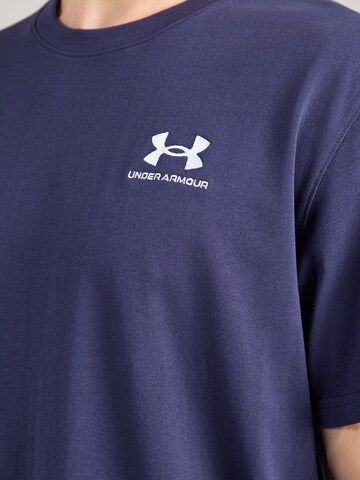 UNDER ARMOUR Sportshirt in Blau