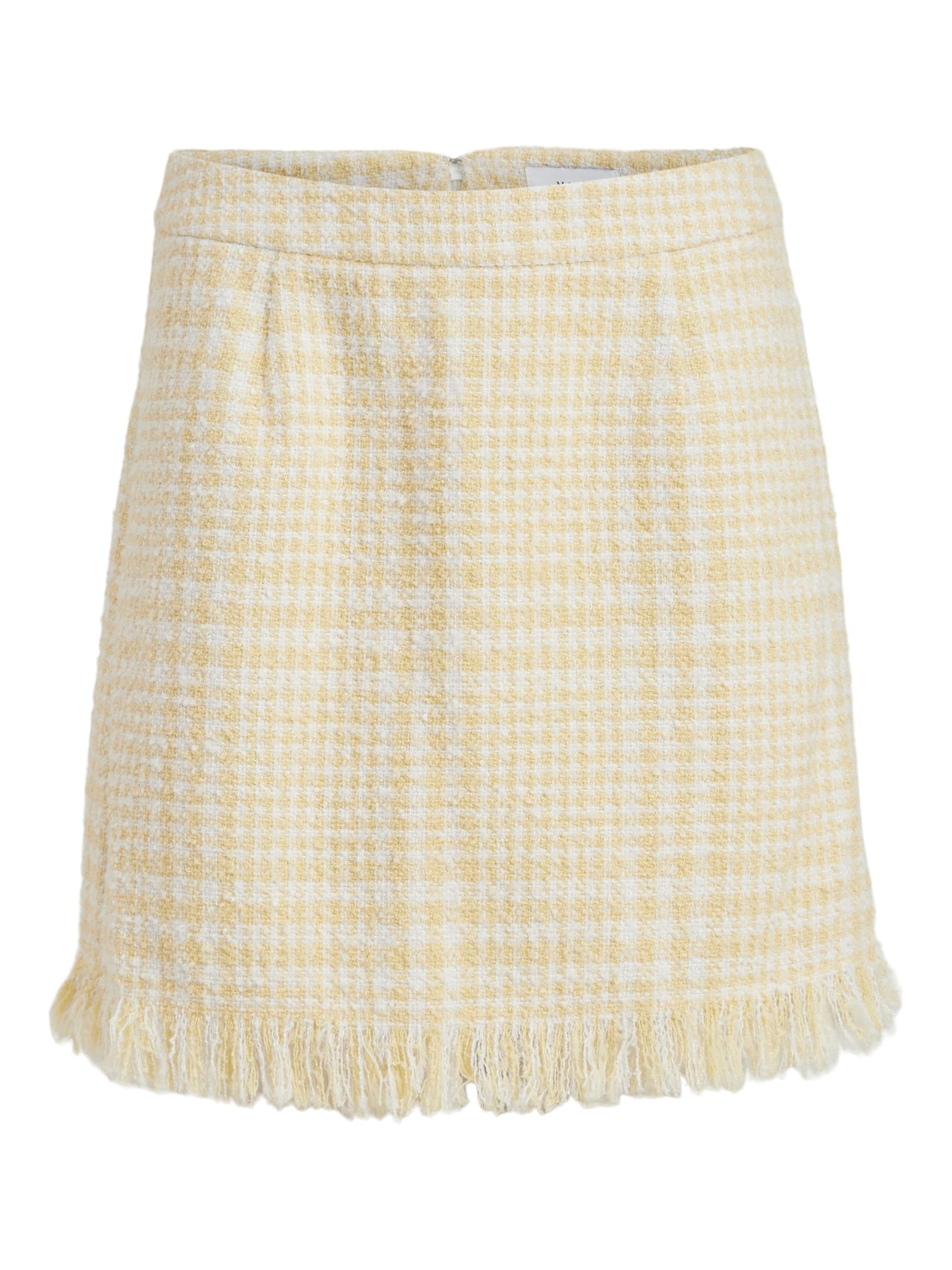 VILA Φούστα 'Ceyla' σε κίτρινο: μπροστά