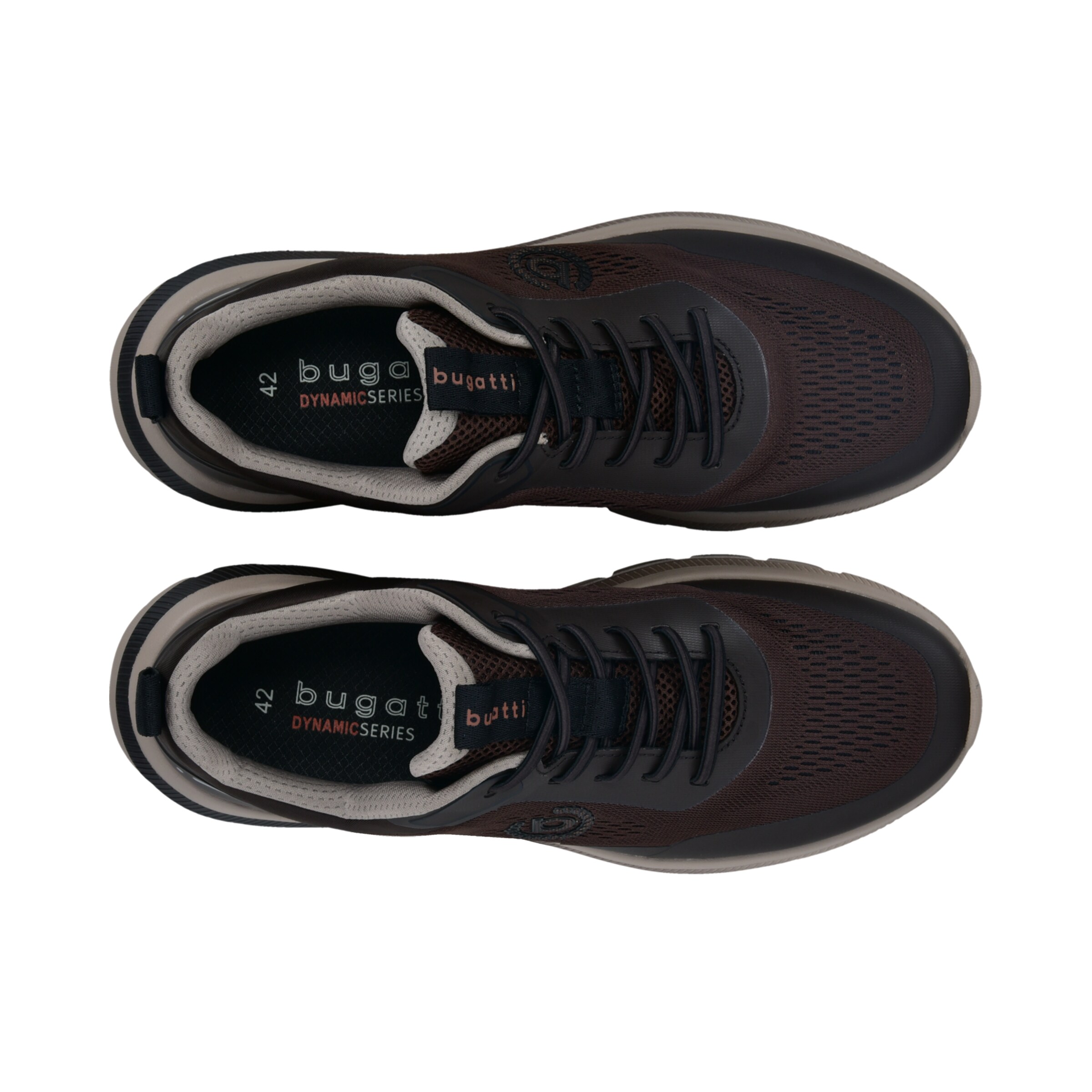 Sneaker bassa di bugatti in marrone