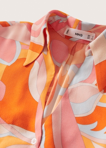 MANGO Zomerjurk in Oranje