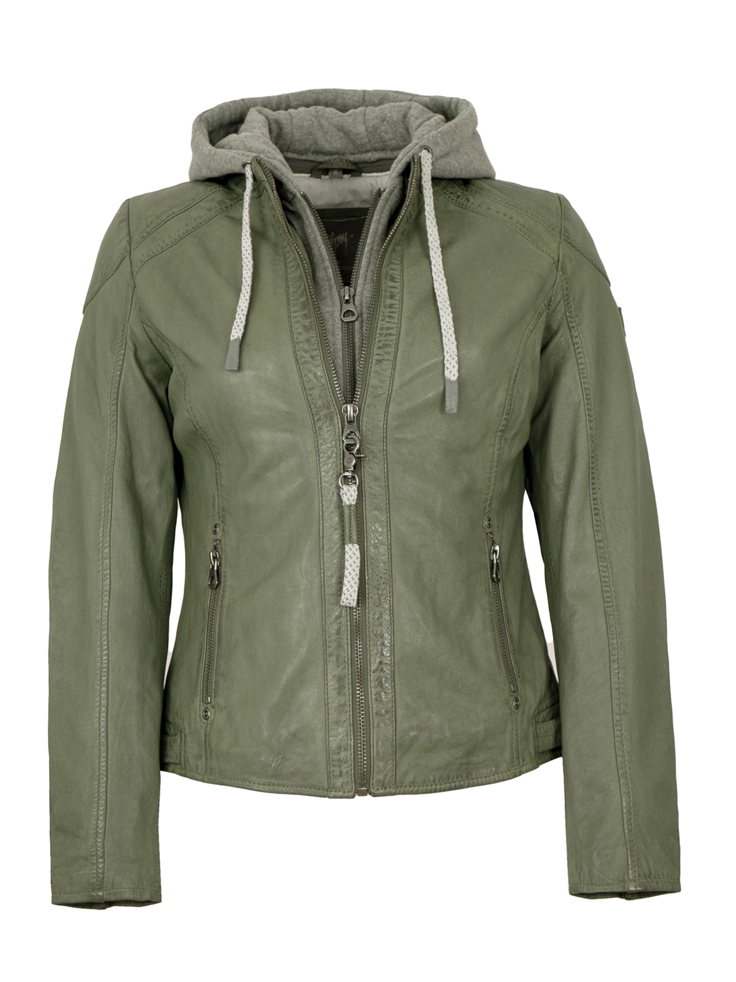 Gipsy by Mauritius Between-season jacket 'GWAlice' in Green: front