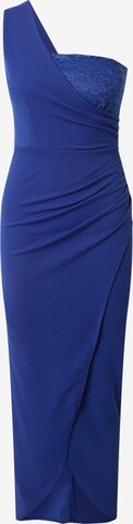 WAL G. Evening dress 'DIONNE' in Blue: front