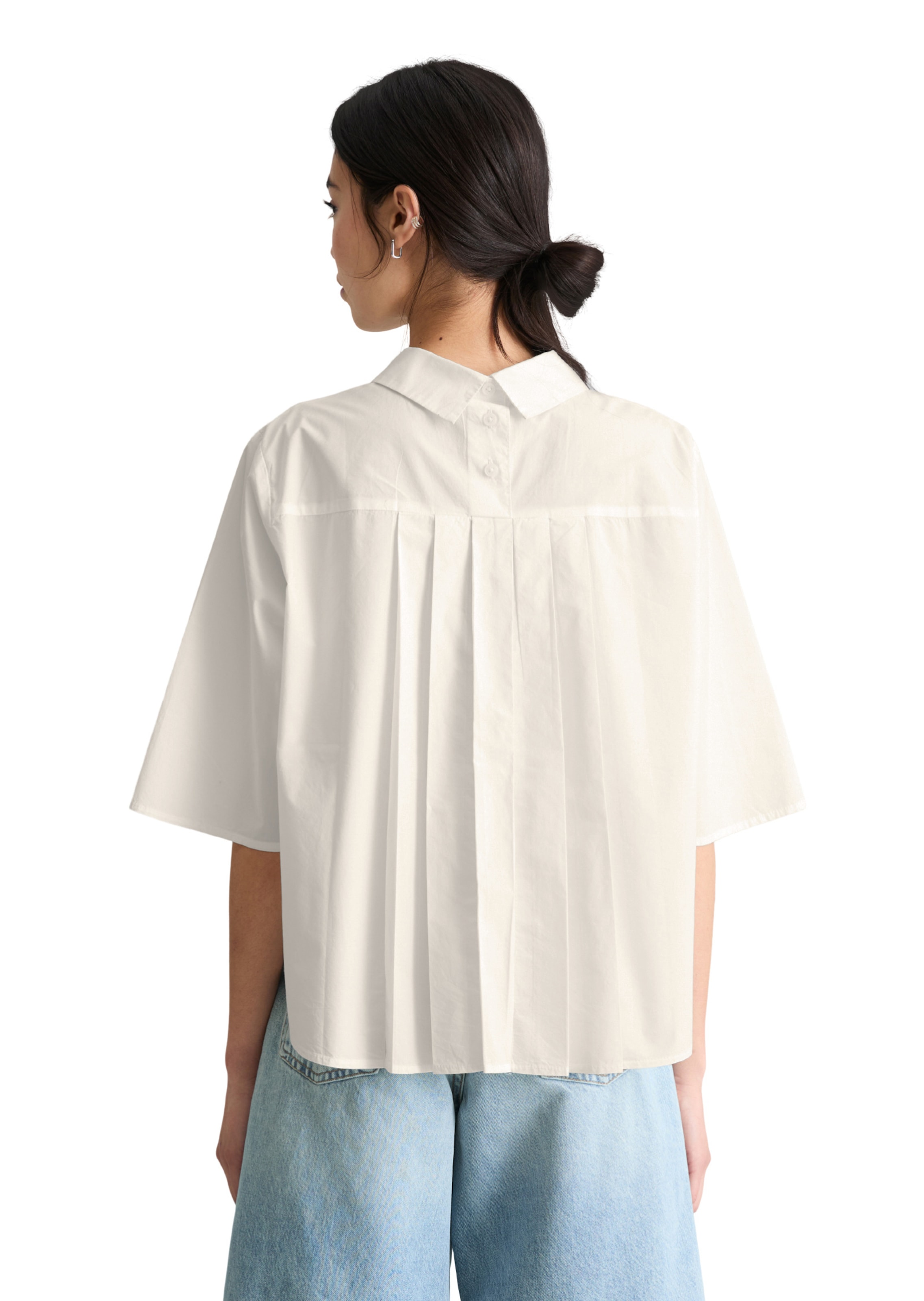 Marc O'Polo DENIM Blouse in Wit