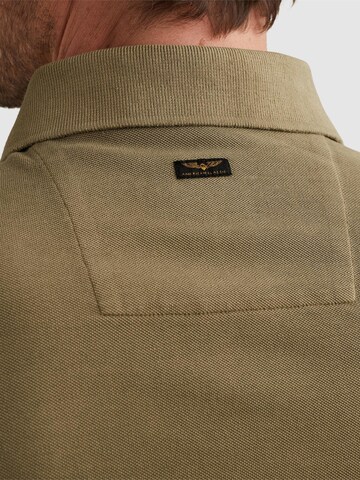 PME Legend Shirt 'Polo shirt with tailwing logo and garment-dye wash' in Groen