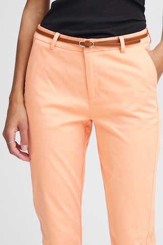 b.young - Slimfit Calças 'BYDays' em laranja