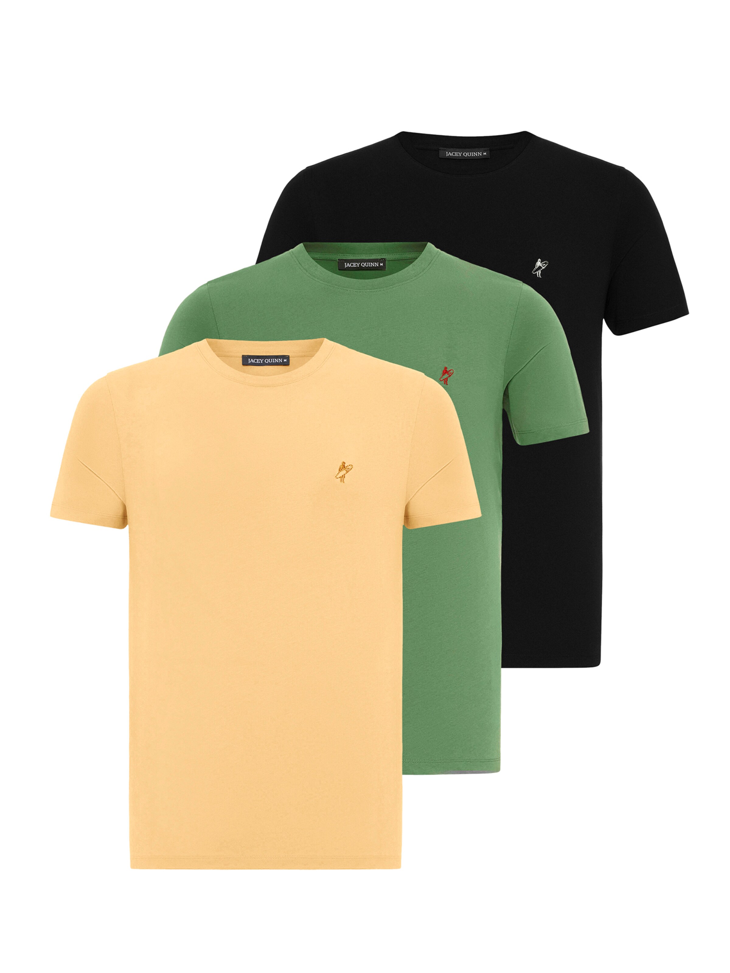 Tricou de la Jacey Quinn pe galben: față