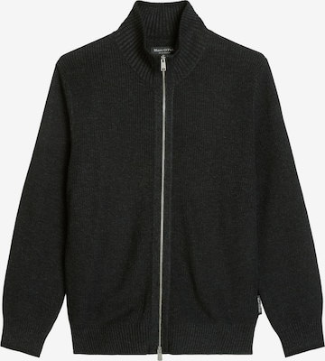 Marc O'Polo Strickjacke in Schwarz: Vorderseite