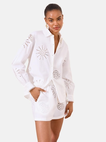 Lipsy Bluse in Weiß: Vorderseite