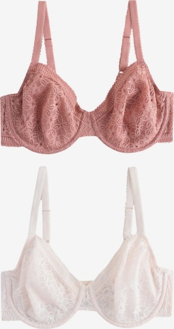 smėlio Next Marškinėliai Liemenėlė: priekis