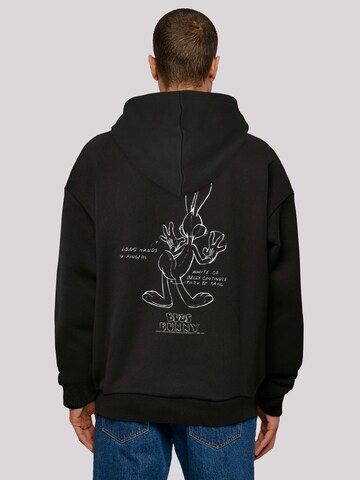 F4NT4STIC Sweatshirt in Black: front