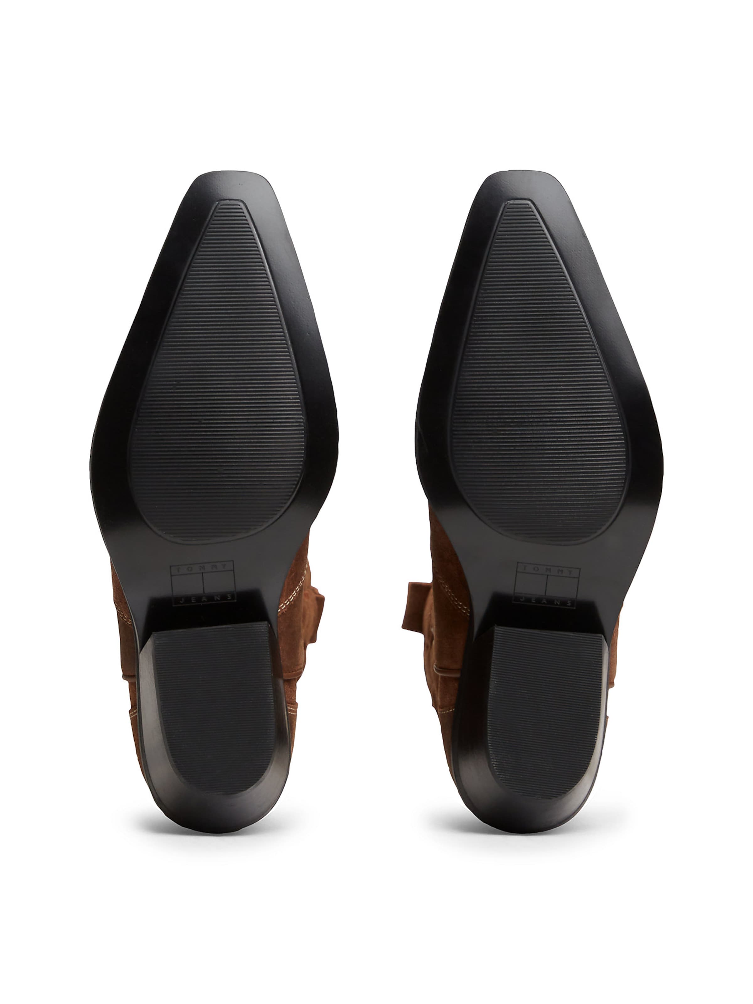 Bottes de cowboy Tommy Jeans en marron