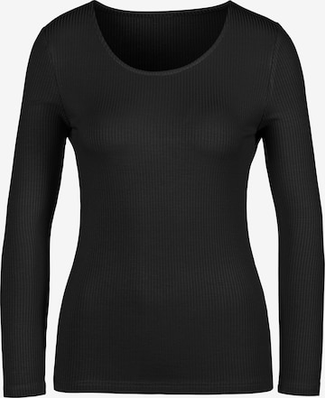 LASCANA - Camiseta en negro: frente