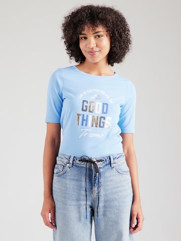 Tricou de la s.Oliver pe albastru: față