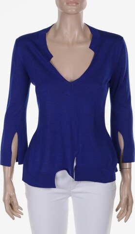 Alexander McQueen Pullover S in Blau: predná strana