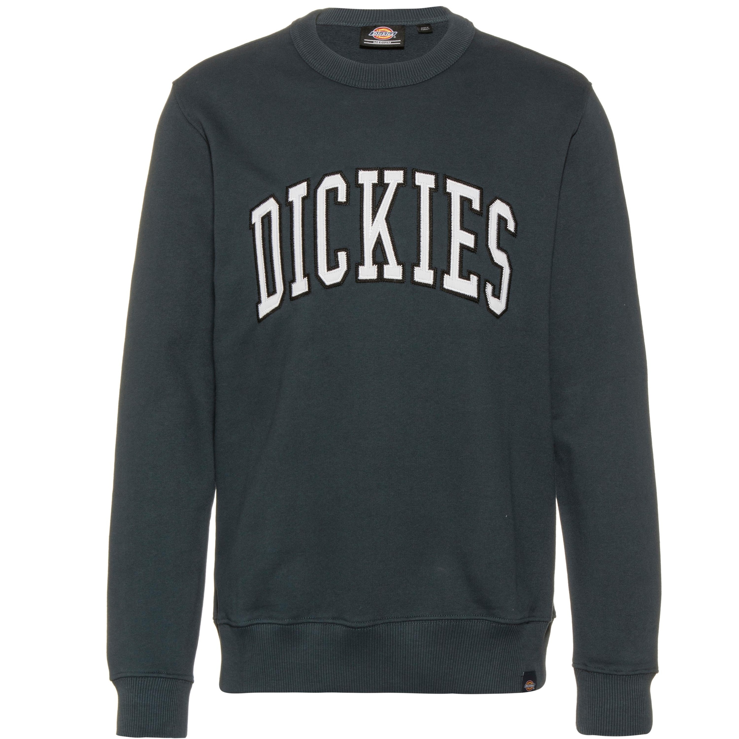 DICKIES Sweatshirt 'Aitkin' i grøn: forside