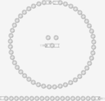 Parure de bijoux 'Angelic' Swarovski en argent : devant