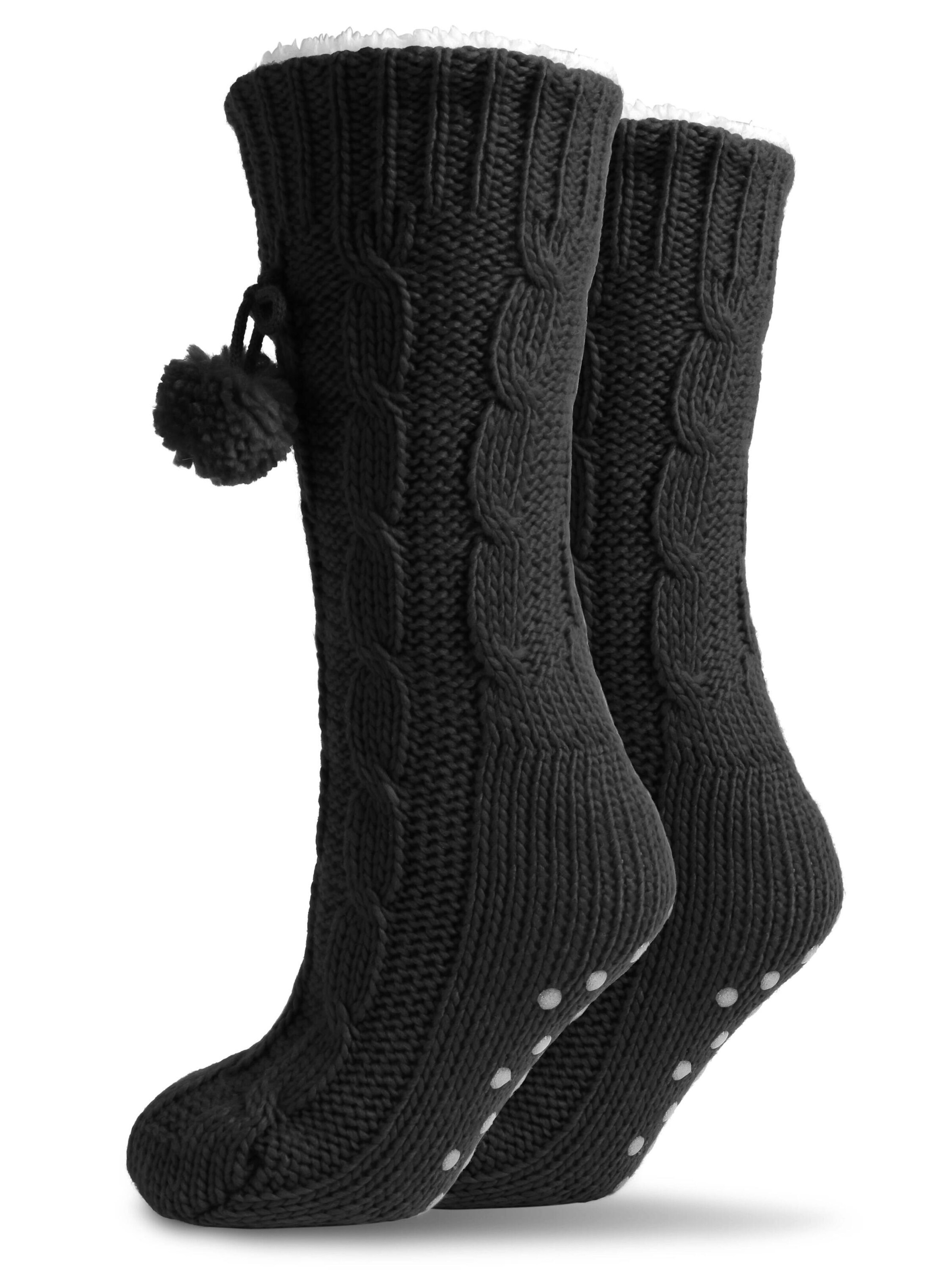 Chaussettes normani en noir