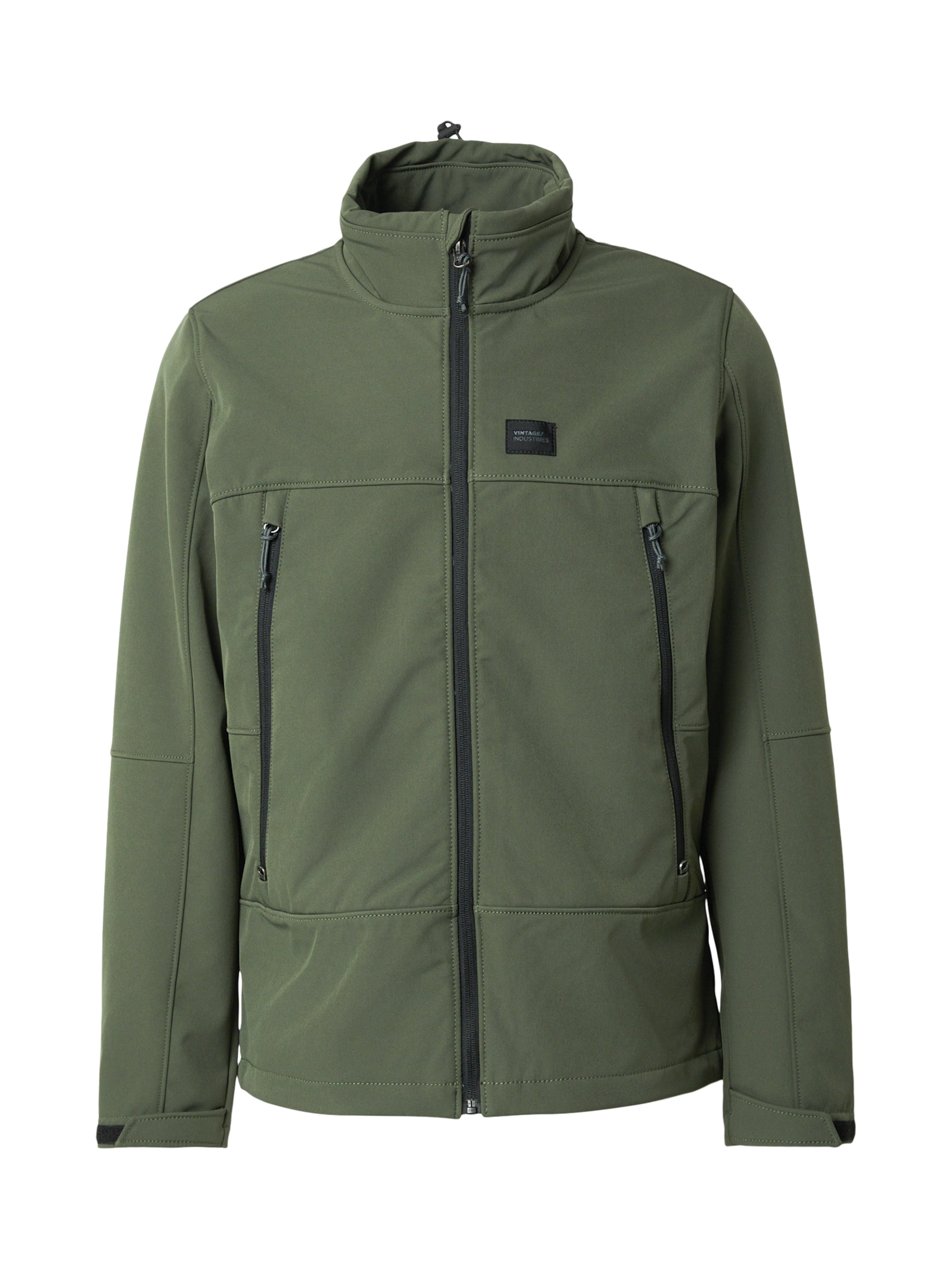 Geacă funcțională 'Kevin' de la Vintage Industries pe verde: față