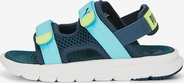 PUMA Beach & Pool Shoes 'Evolve' in Blue: front