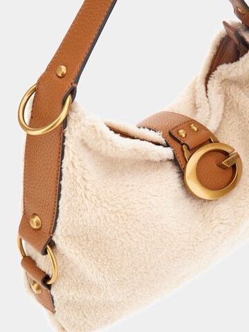 GUESS Schultertasche 'Camden' in Beige