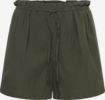 My Essential Wardrobe - Regular Calças em verde: frente
