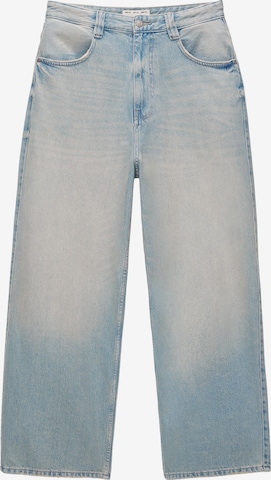 Pull&Bear Loose fit Jeans in Blue: front