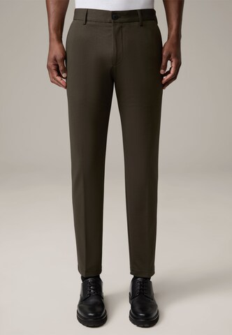 Coupe slim Pantalon chino 'Tius' STRELLSON en vert