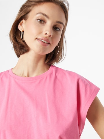 modström T-shirt 'Jax' i rosa