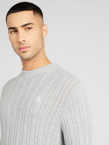 Abercrombie & Fitch Sweter w kolorze szary