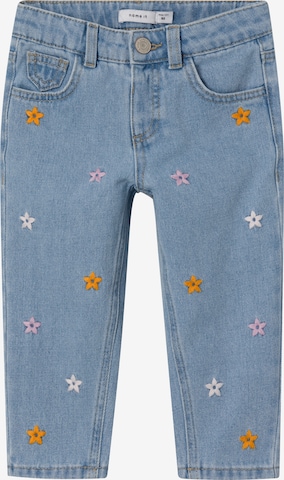 NAME IT Regular Jeans 'BELLA' i blå: forside