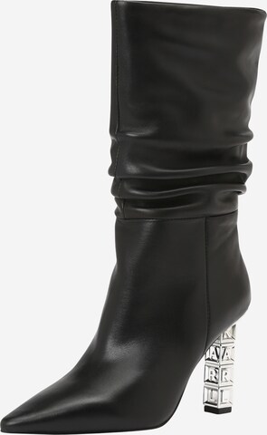 Karl Lagerfeld Škornji 'KOLUMN' | črna barva: sprednja stran