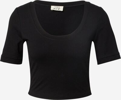Tricou 'Flora' ABOUT YOU x MOGLI pe negru, Vizualizare produs