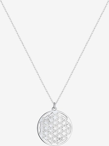 ELLI Necklace 'Lebensblume' in Silver