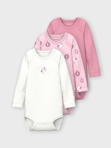 NAME IT - Pijama entero/body en rosa