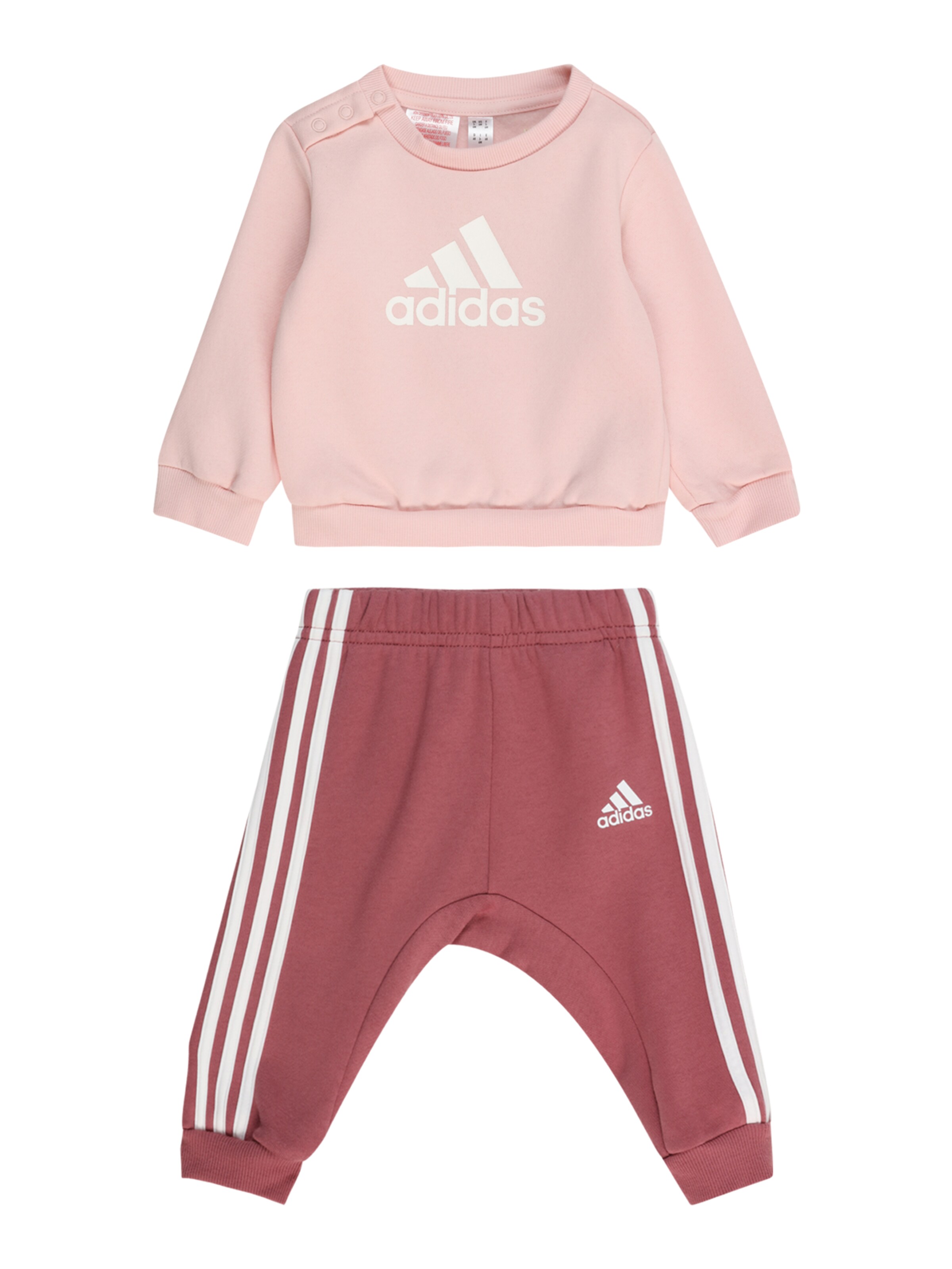 ADIDAS SPORTSWEAR Trainingsanzug 'Badge Of Sport' in Pink: Vorderseite