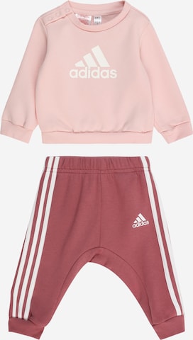 ADIDAS SPORTSWEAR Tracksuit 'Badge Of Sport' in Pink: front