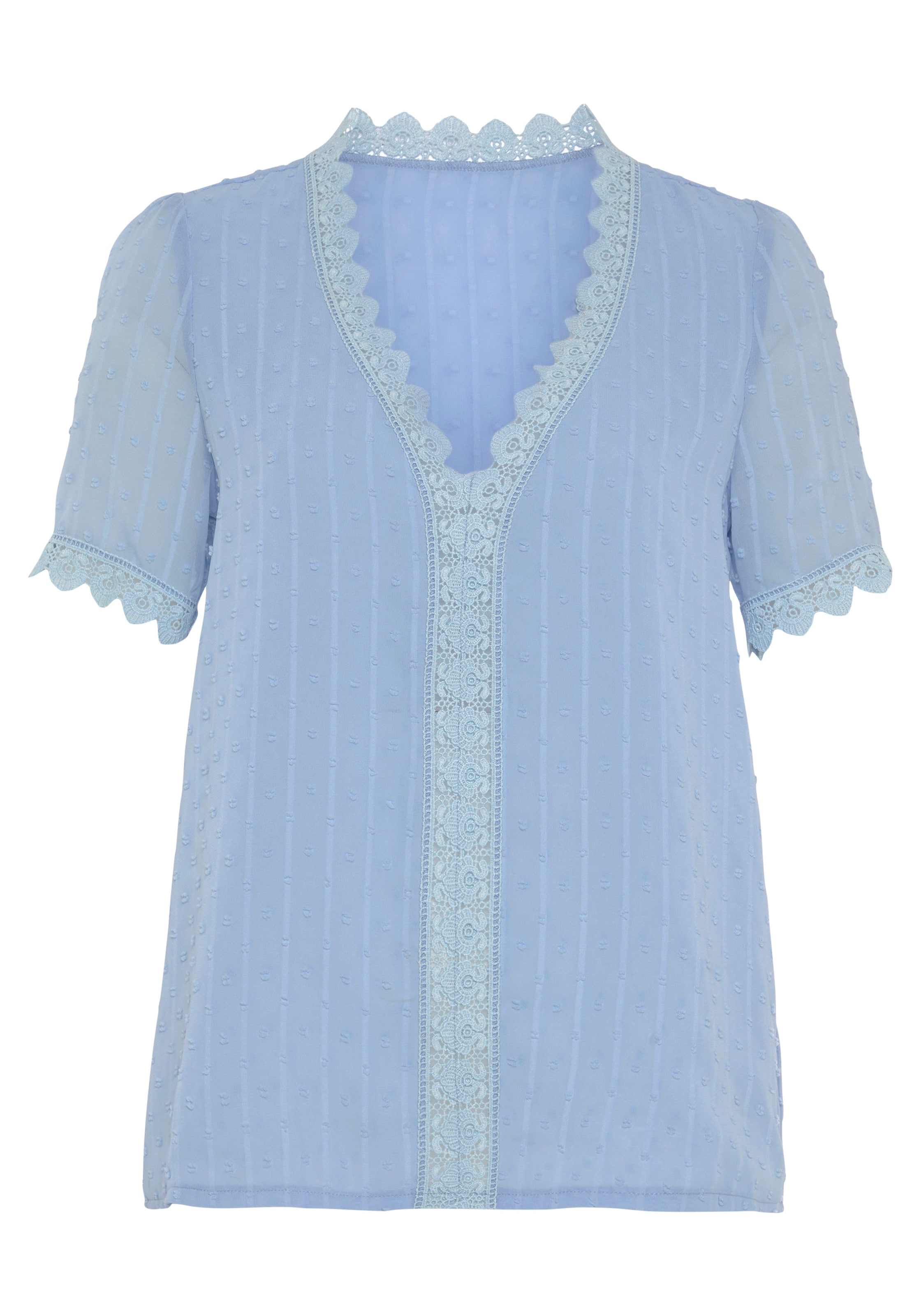 LASCANA Blouse in Blue: front